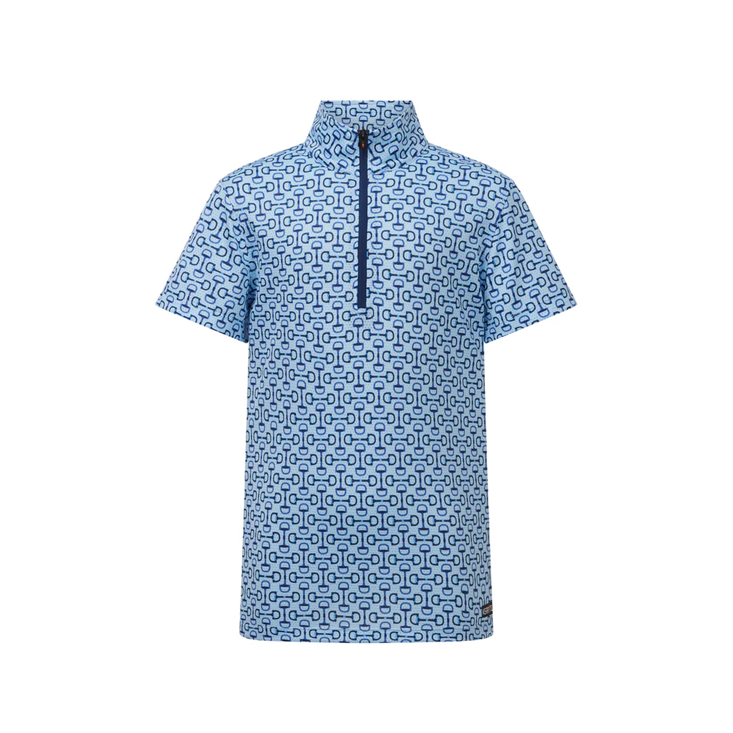 Kids Breeze Ice Fil Short Sleeve Riding Shirt