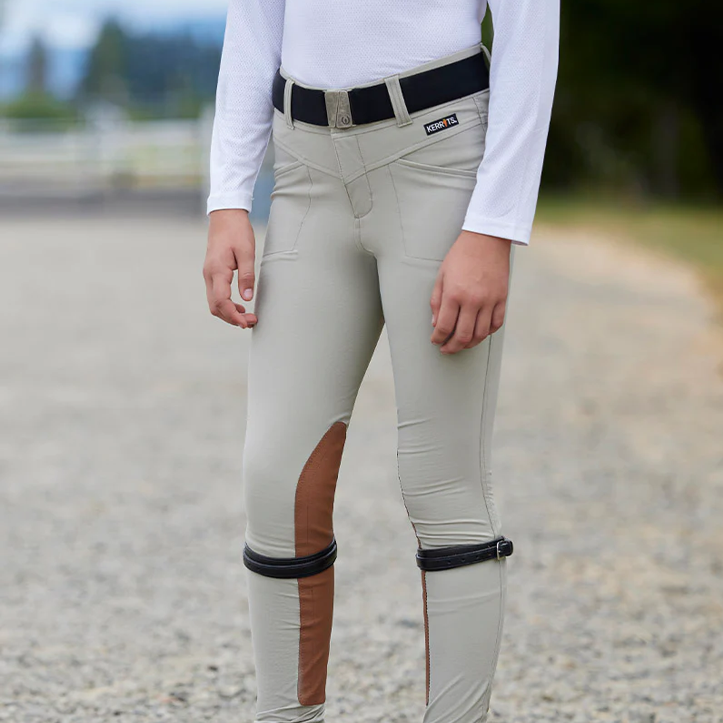 Kids Crossover Extended Knee Patch Jodhpurs