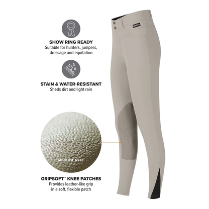 Kids Crossover II Knee Patch Riding Breech