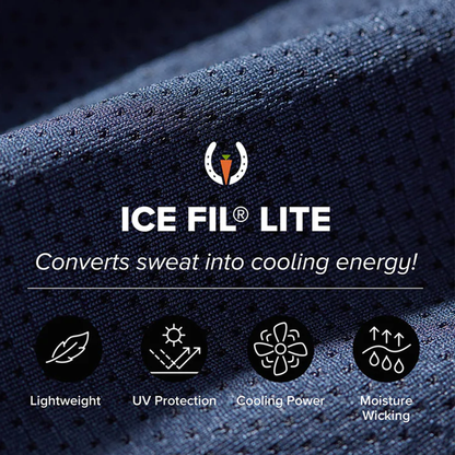 Kids Ice Fil Lite Long Sleeve Riding Shirt
