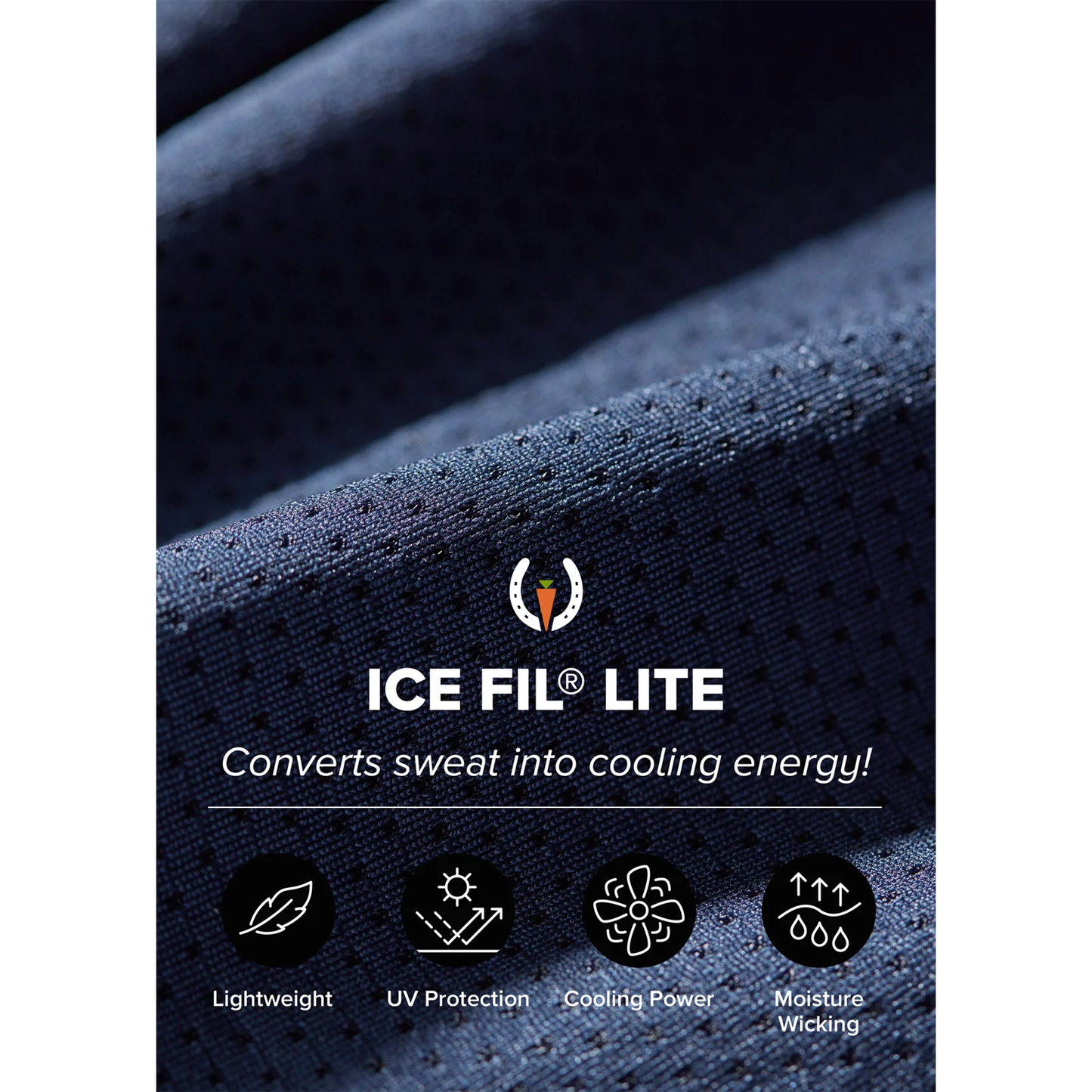 Kids Ice Fil Lite Short Sleeve Riding Shirt