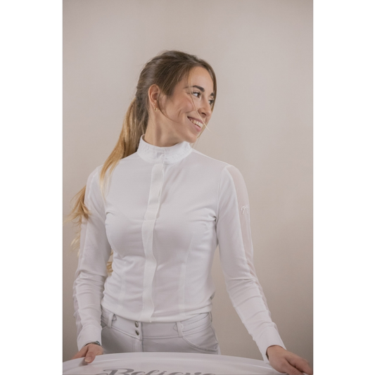 Long Sleeve Las Honey Show Polo Shirt