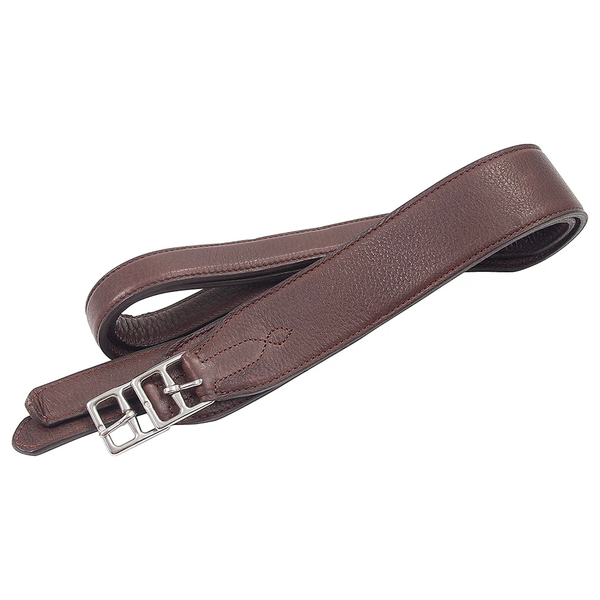 Marcel Toulouse Chocolate Comfort Width Stirrup Leathers