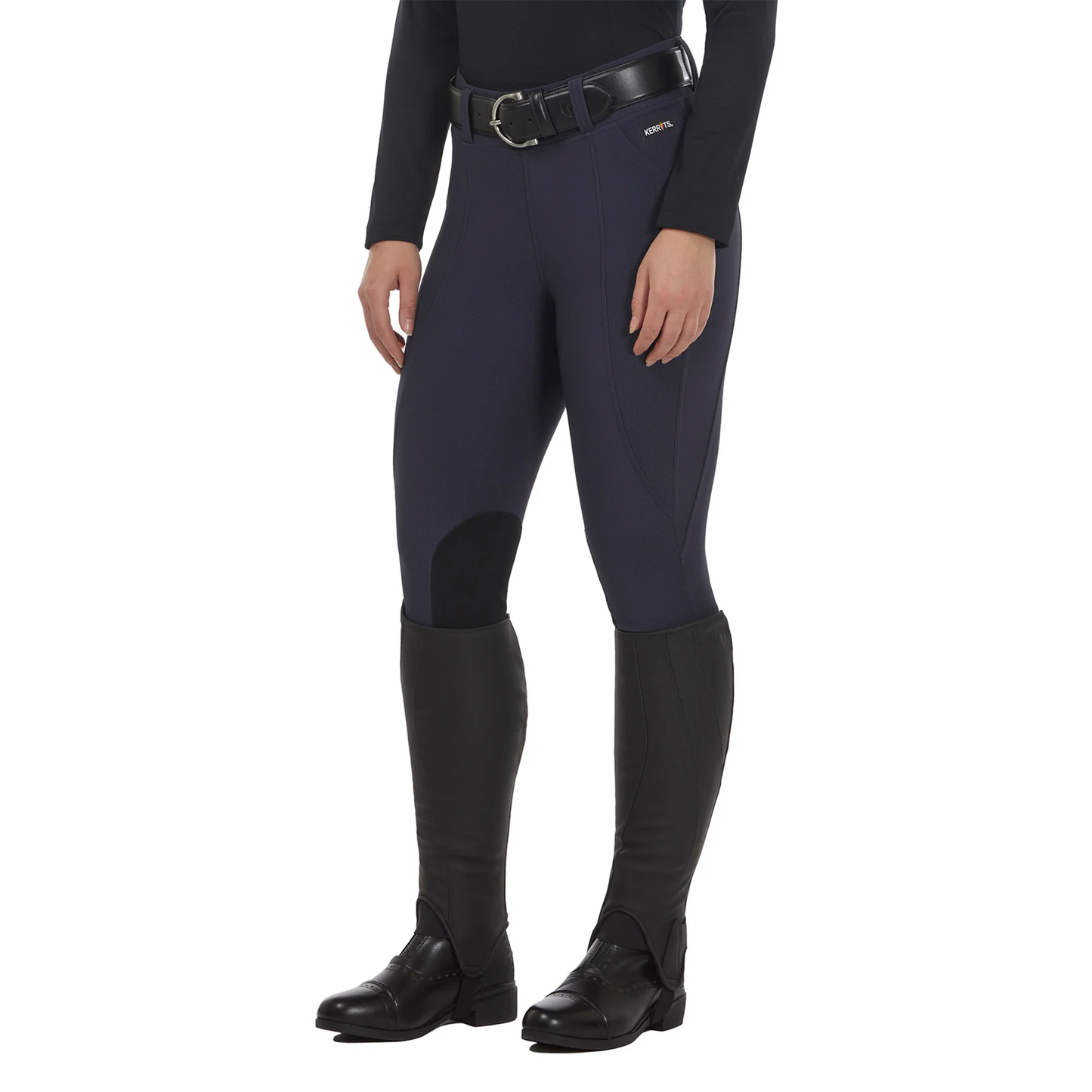 Microcord Knee Patch Pocket Riding Tight