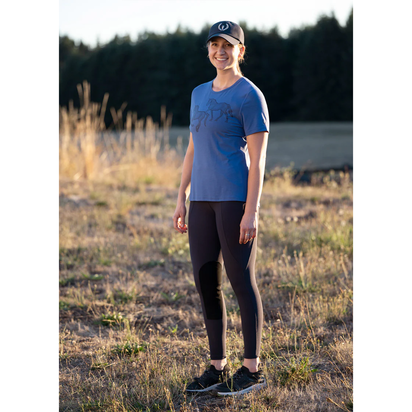 Microcord Knee Patch Pocket Riding Tight