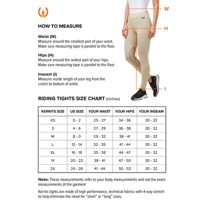 Microcord Knee Patch Pocket Riding Tight