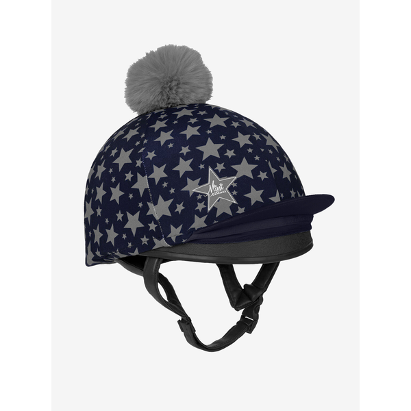 Mini Reflective Print Hat Silk
