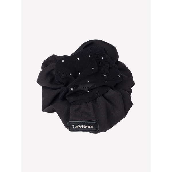 Scrunchie w/ Crystal Hair Net