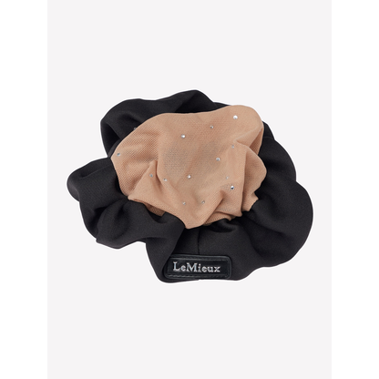 Scrunchie w/ Crystal Hair Net