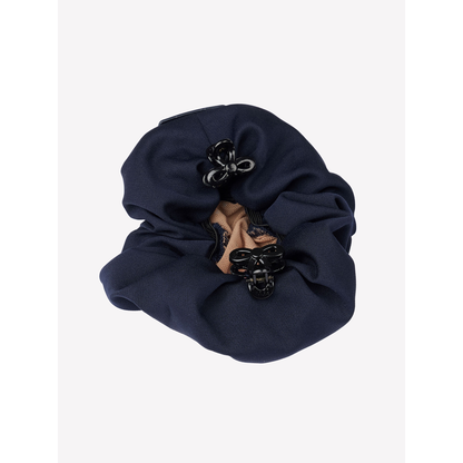Scrunchie w/ Crystal Hair Net
