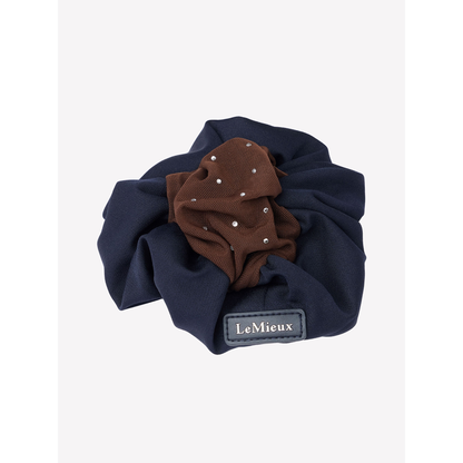 Scrunchie w/ Crystal Hair Net