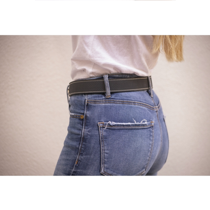 Signature Perforated Leather Belt