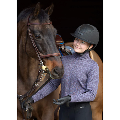 Snaffle Links Fleece Half Zip Top