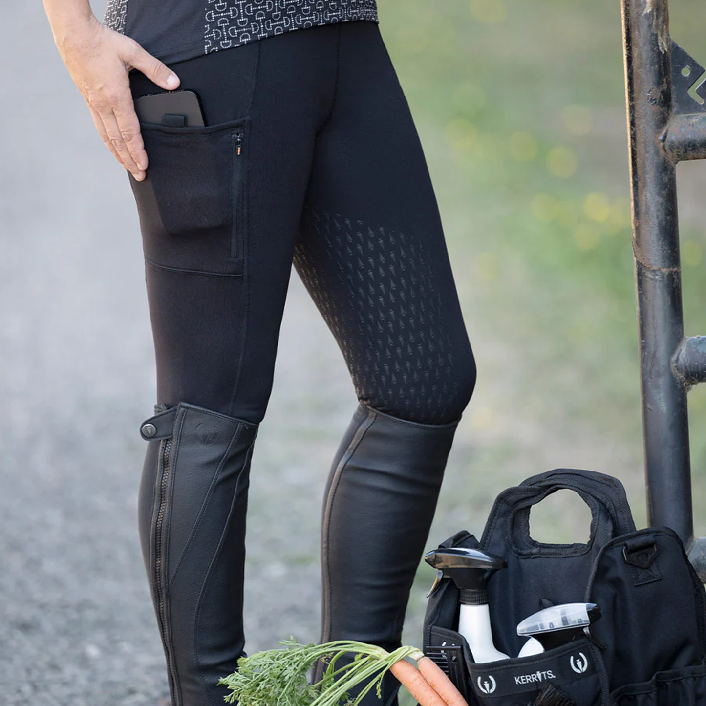 Solutions Full Leg Pocket Utility Riding Tight