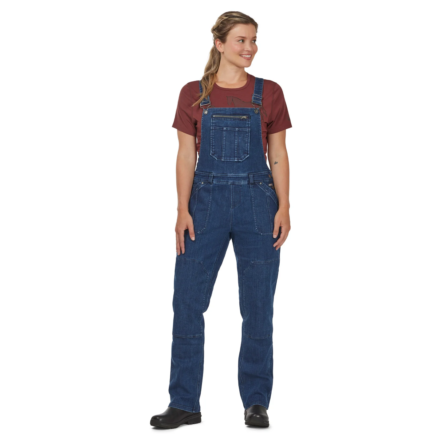 Stable Hand Stretch Denim Barn Overalls