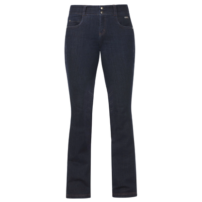 Stretch Denim Tall Silicone Knee Patch Bootcut Riding Pant