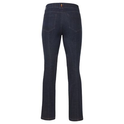 Stretch Denim Tall Silicone Knee Patch Bootcut Riding Pant