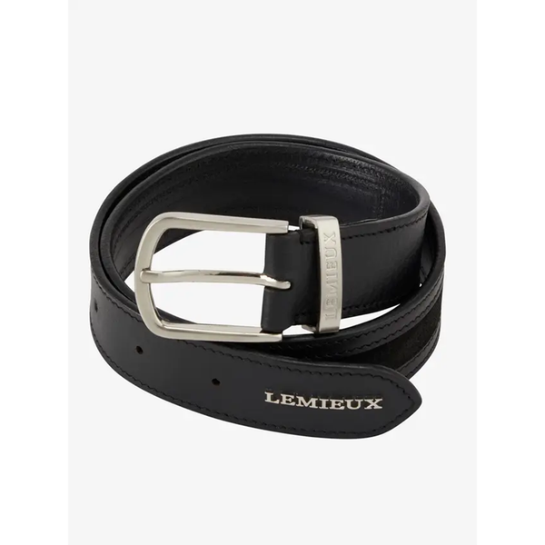 Suede Insert Belt Black