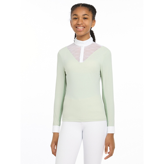 Young Rider Eva Long Sleeve Show Shirt