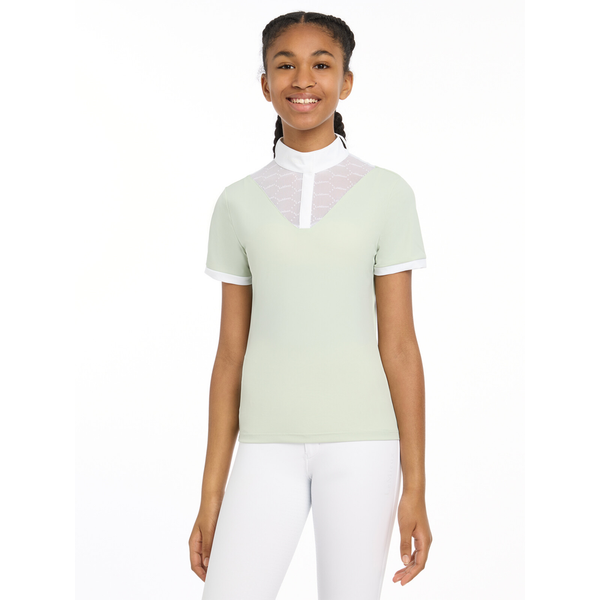 Young Rider Eva Short Sleeve Show Shirt