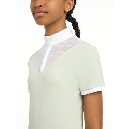 Young Rider Eva Short Sleeve Show Shirt