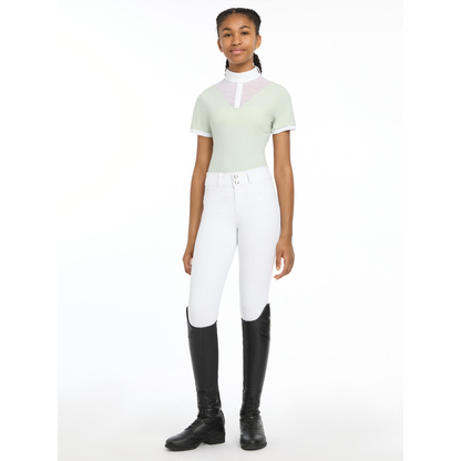Young Rider Eva Short Sleeve Show Shirt